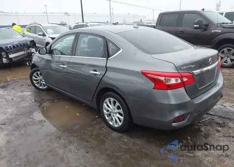 2018 Nissan Sentra Sv z USA, uszkodzony, nr VIN 3N1AB7AP0JL633155